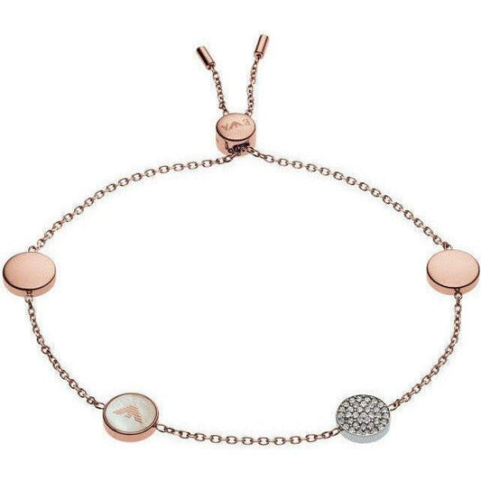 EMPORIO ARMANI Mod. EGS2308221 DESIGNER FASHION JEWELLERY EMPORIO ARMANI JEWELS Light Gray