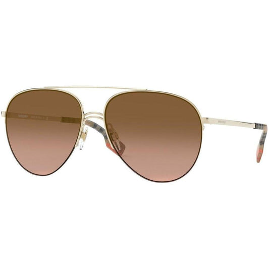 BURBERRY MOD. FERRY BE 3113 SUNGLASSES & EYEWEAR BURBERRY SUNGLASSES Dim Gray