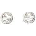 GUCCI Earrings NEW COLLECTION Mod. GUCCI JEWELS Mod. INTERLOCKING WOMAN EARRING GUCCI JEWELS Light Gray