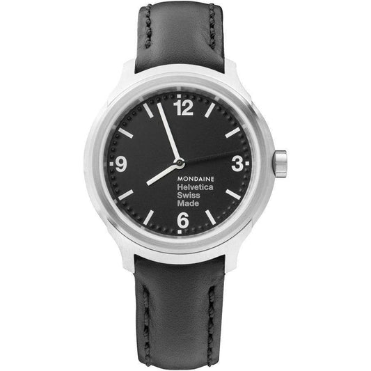MONDAINE Mod. HELVETICA No. 1 BOLD WATCHES MONDAINE Light Gray
