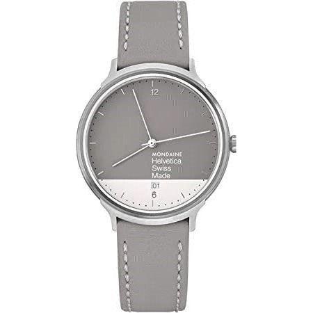 MONDAINE Mod. HELVETICA No. 1 LIGHT WATCHES MONDAINE Light Slate Gray