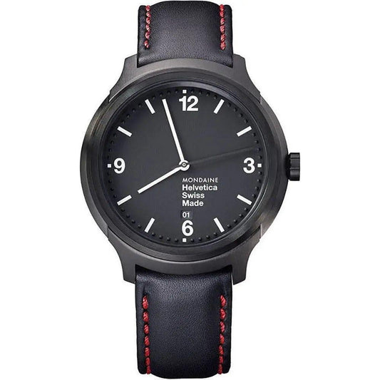 MONDAINE Mod. HELVETICA No. 1 BOLD NY Edt. WATCHES MONDAINE Dark Slate Gray