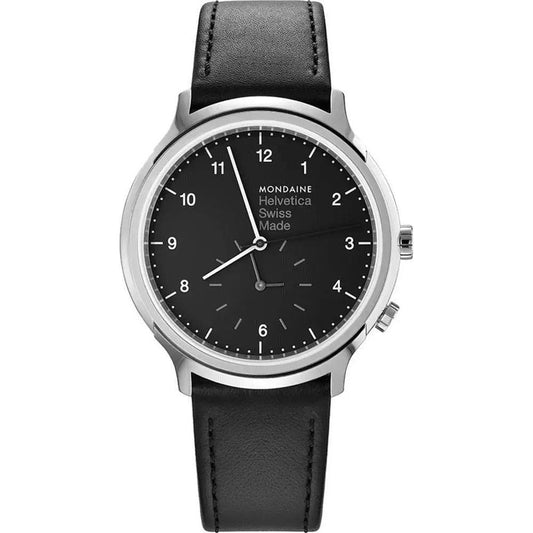 MONDAINE Mod. HELVETICA No. 1 REGULAR WATCHES MONDAINE Light Gray