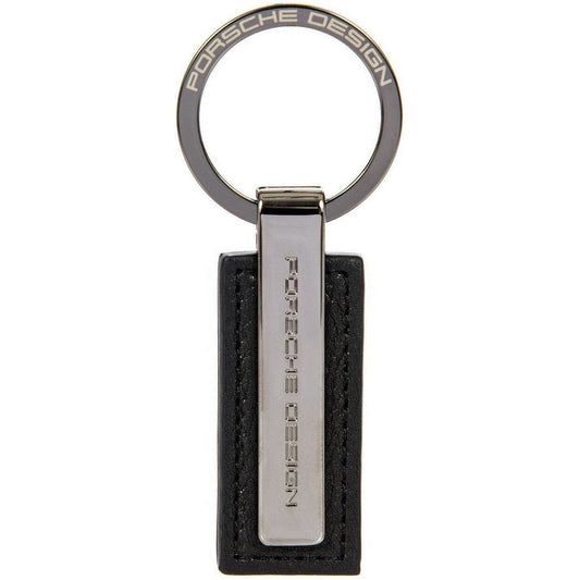 PORSCHE PORTACHIAVI MOD. OKY08801-001 Keychain PORSCHE LEATHER Dark Slate Gray