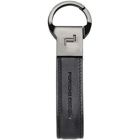 PORSCHE PORTACHIAVI MOD. OKY08804-001 FASHION ACCESSORIES PORSCHE LEATHER Dark Slate Gray