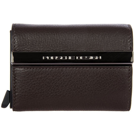 PORSCHE PELLETTERIA MOD. OSE09800-099 MAN WALLETS PORSCHE LEATHER Dark Slate Gray